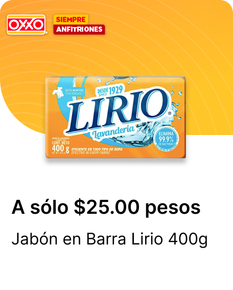 Jabon en Barra Lirio 400g