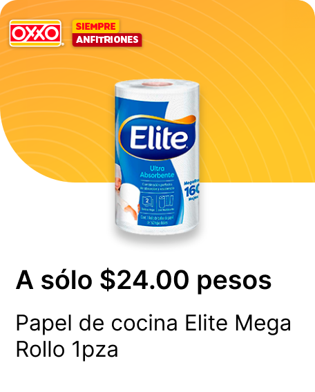 Papel de cocina Elite Duo Mega Rollo 1pza