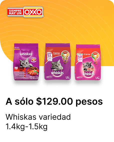 Whiskas Alimento para Gato variedad 1.4kg1.5kg