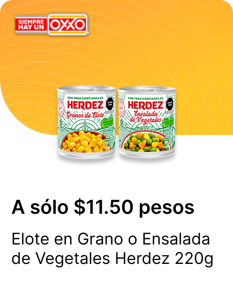 Elote en Grano o Ensalada de Vegetales Herdez 220g