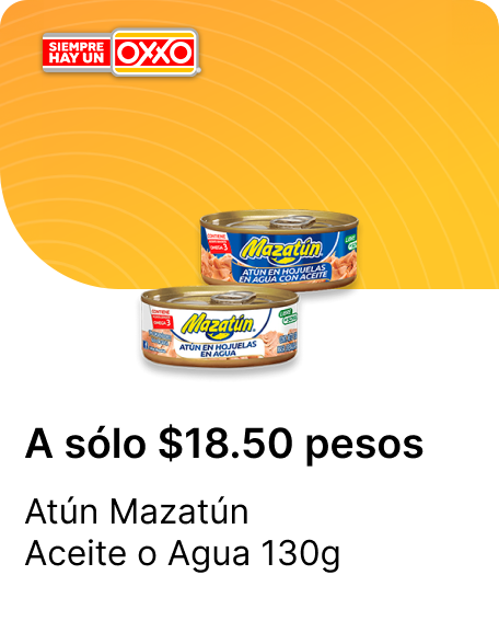 Atun Mazatun Aceite o Agua 130g