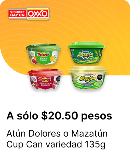Atun Dolores o Mazatun Cup Can variedad 135g