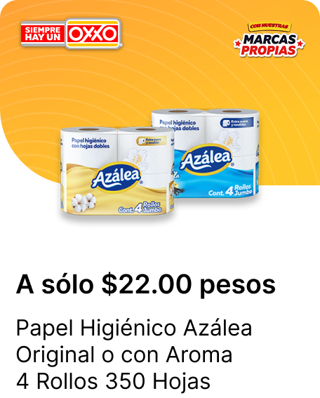 Papel Higienico Azalea Original o con Aroma 4 Rollos 350 Hojas