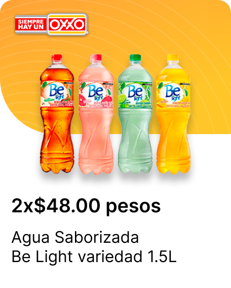 Agua Saborizada Be Light variedad 1.5L