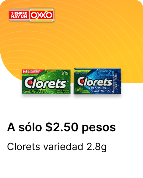 Clorets variedad 2.8g
