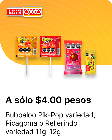 Bubbaloo PikPop variedad o Picagoma o Rellerindo variedad 11g12g