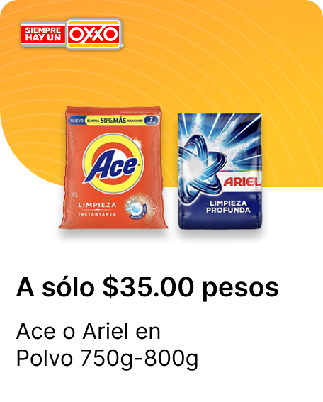 Ace o Ariel en Polvo 750g800g