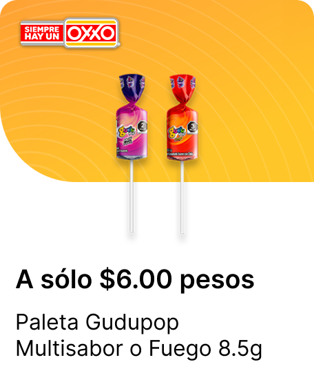 Paleta Gudupop Multisabor o Fuego 8.5g