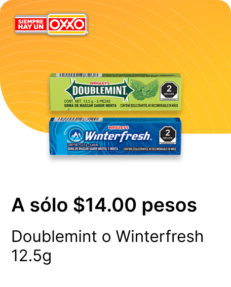 Doublemint o Winterfresh 12.5g