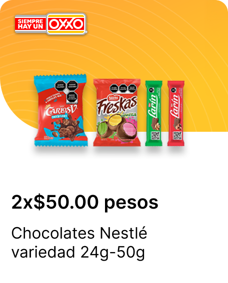Chocolates Nestle variedad 24g50g