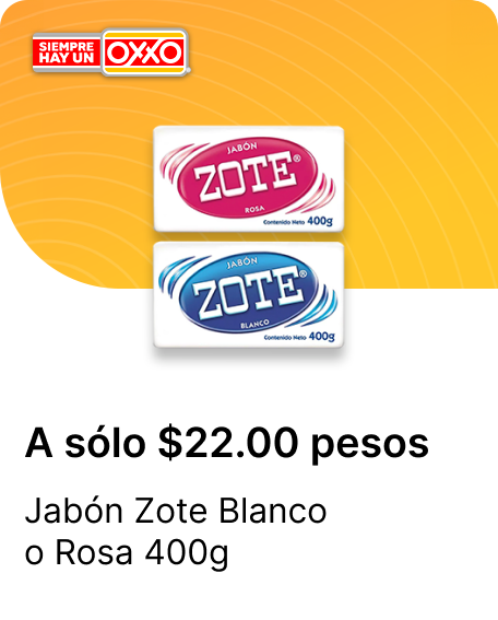 Jabon Zote Blanco o Rosa 400g