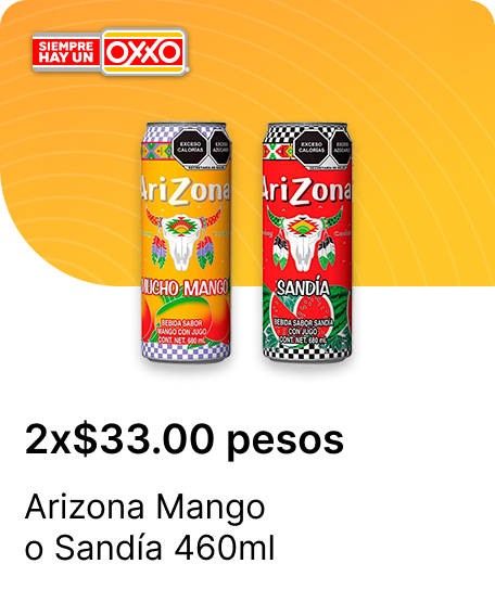 Arizona Mango o Sandia 460ml
