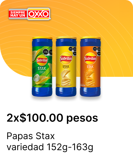Papas Stax variedad 152g163g