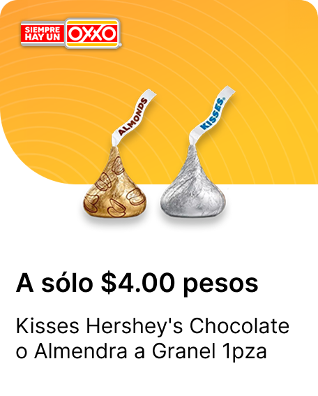 Kisses Hersheys Chocolate o Almendra a Granel