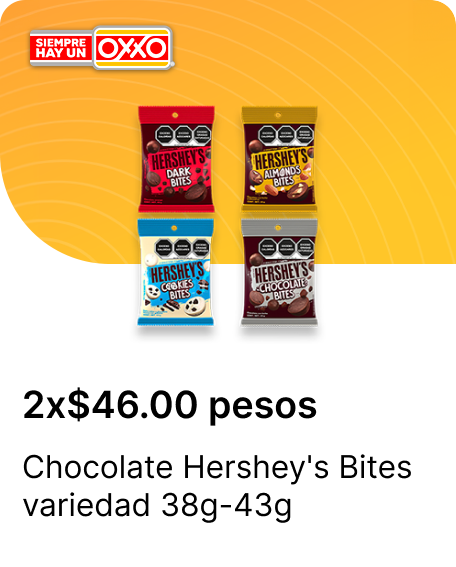 Chocolate Hersheys variedad 38g43g