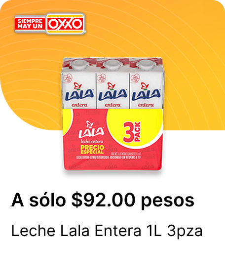 Leche Lala Entera 1L 3pza