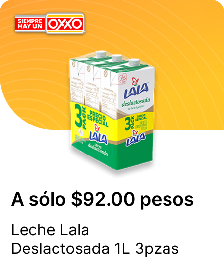 Leche Lala Deslactosada 1L 3pzas