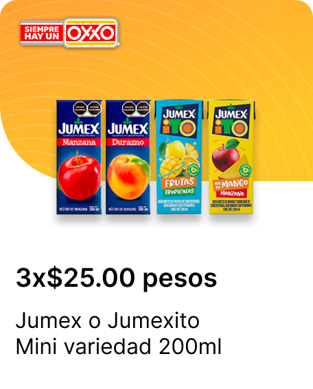 Jumex o Jumexito Mini variedad 200ml