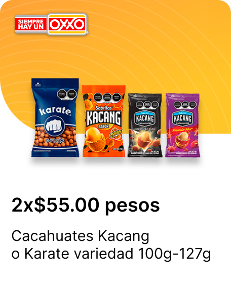 Cacahuates Kacang o Karate variedad 100g127g