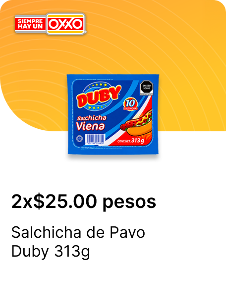 Salchicha de Pavo Duby 313g