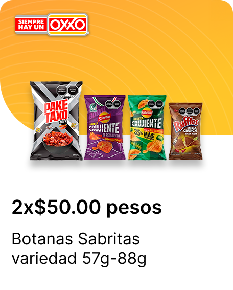 Botanas Sabritas variedad 57g88g