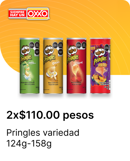 Pringles variedad 124g158g