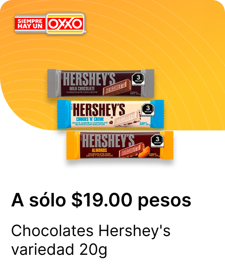 Chocolates Hersheys variedad 20g
