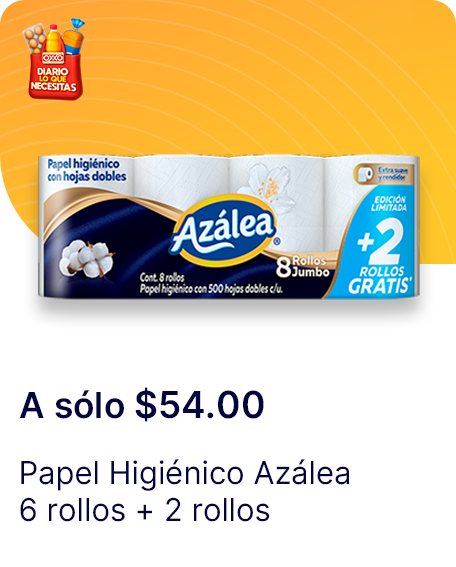 Papel Higiénico Azalea 6 rollos + 2 rollos