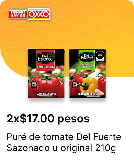 Pure de tomate Del Fuerte Sazonado u original 210g