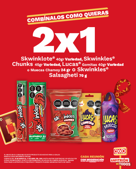 Combínalos como quieras 2x1